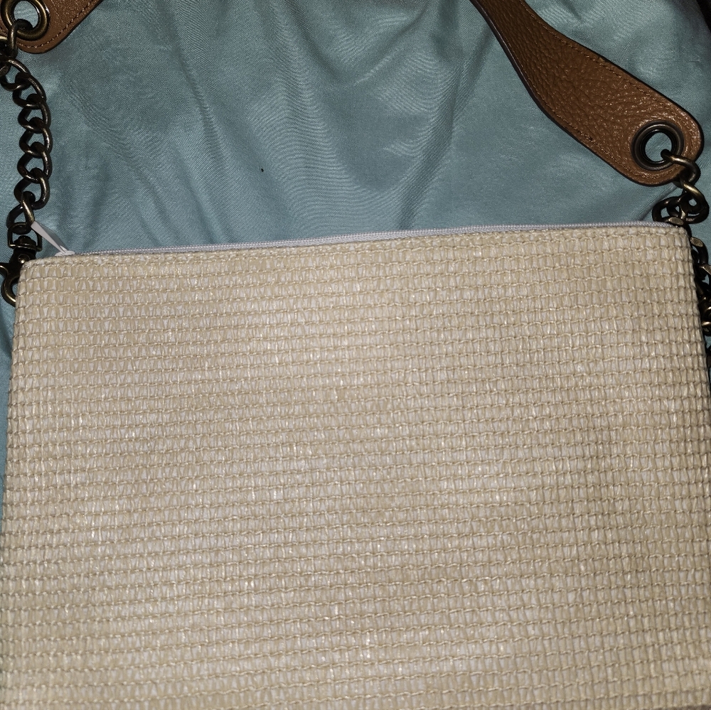DIOR RAFFIA COSMETIC BAG/CLUTCH - Picture 7 of 8